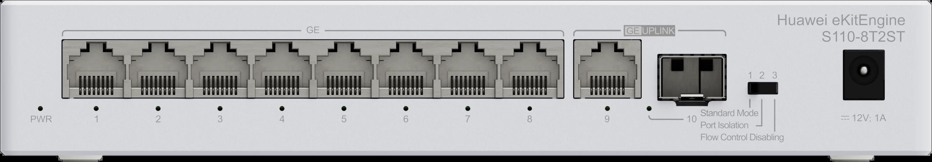 Switch eKit Sin Adm 8*GE+1*SFP