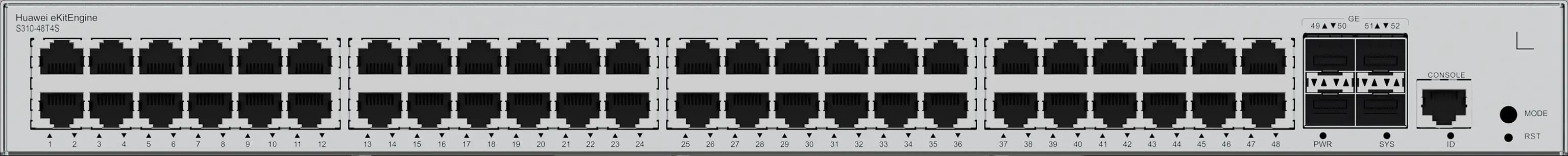 Switch eKit L2 Full 48*GE+4*SFP