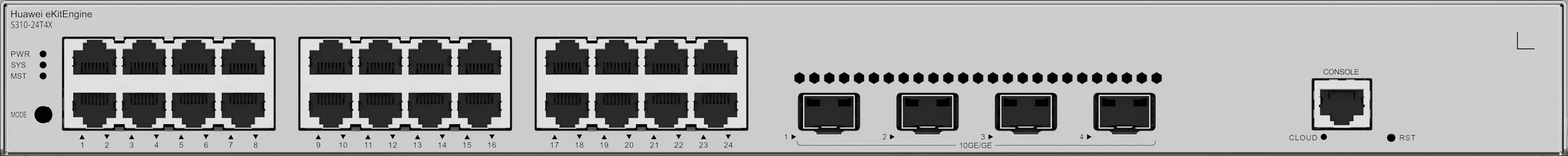 Switch eKit L2 Full 24*GE+4*SFP+